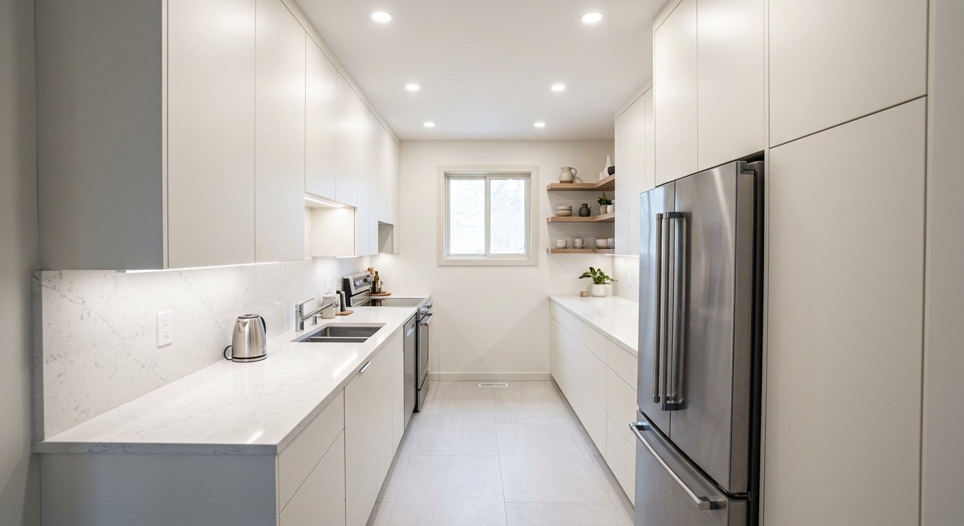 Small Kitchen Before and After - after