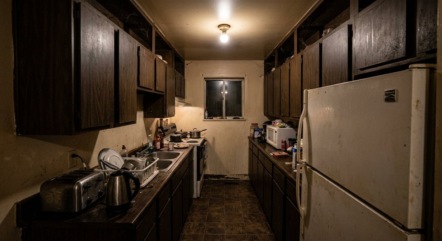 Small Kitchen Before and After - before