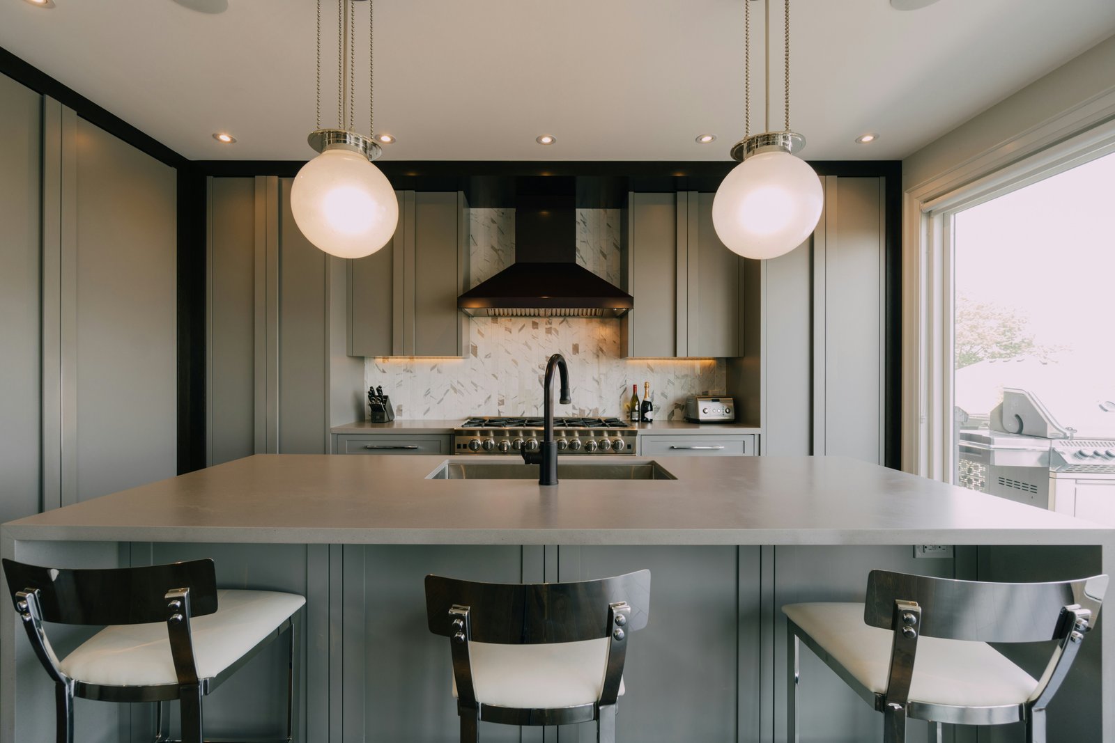 Kitchen Island Installation